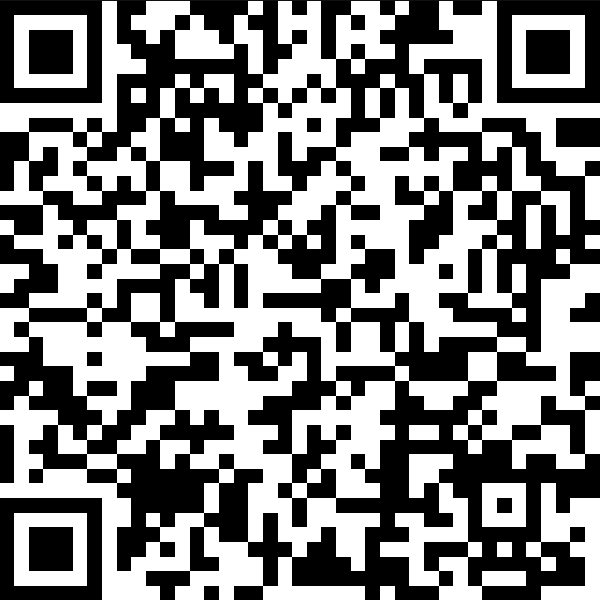 QR code of a demonstration passport